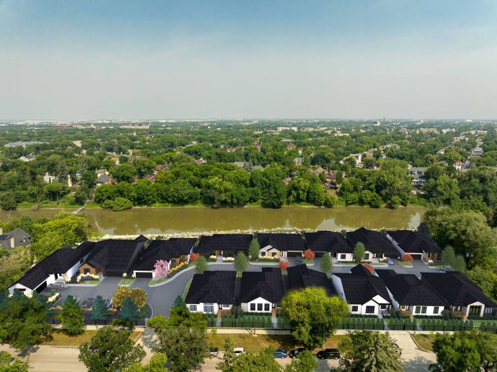 SUPPLIED
The well-located, gated community will contain six homes that run along Wellington Crescent and eight that face onto the river.