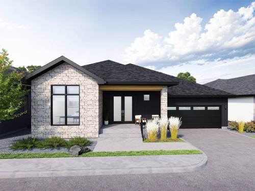 SUPPLIED
                                Each detached bungalow condo will come with an elegant exterior and a double attached garage.