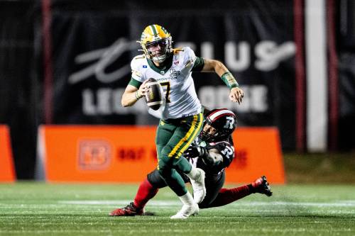 Spencer Colby / THE CANADIAN PRESS files
                                Edmonton quarterback Cody Fajardo was key to the Elks turnaround this season.