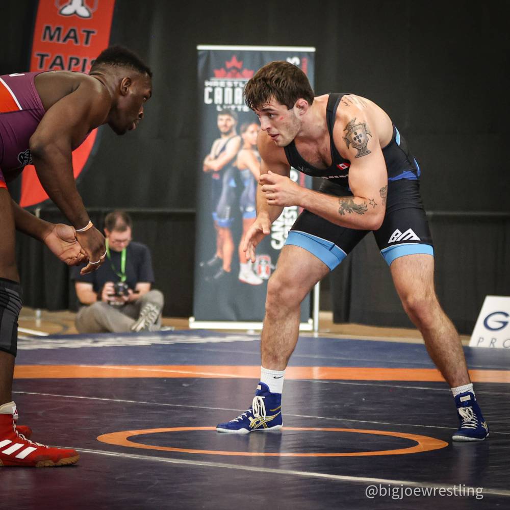 Joe Pereira photo
                                Sam Pereira was looking for an outlet for his energy when he took up wrestling as a Grade 8 student at St. John Brebeuf School.