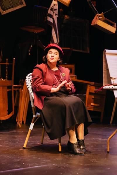 VINCENT BLAIS PHOTO
                                Maryse Gagné as Pauline Boutal.