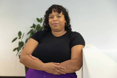 Alicia Régnier photo
                                En 2025, l&rsquo;artiste franco-manitobaine Anna Binta Diallo a multiplié les expositions à travers le pays.