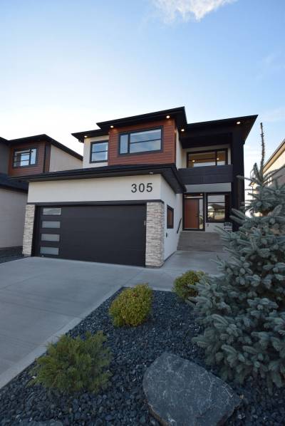 The 2,268-sq.-ft., two-storey home offers a great combo of style and functionality.