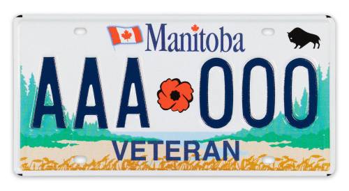Manitoba Public Insurance, the province and the Royal Canadian Legion have made regulatory amendments to allow more veterans to display a specialized licence place on their vehicle.