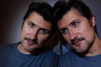MIKE DEAL / FREE PRESS
                                Rodrigo Beilfuss plays Bernard in cloning thriller A Number.