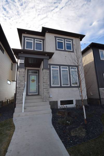 Todd Lewys / Free Press
                                The Belmont &mdash; a well-thought-out, family-friendly design by A & S Homes &mdash; is loaded with style, livability and value.