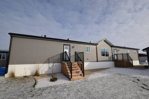 Todd Lewys / Free Press
                                The four-year-old custom-designed modular home delivers over 1,500 sq. ft. of wonderfully livable space in a quiet country setting less than 15 minutes from the city.