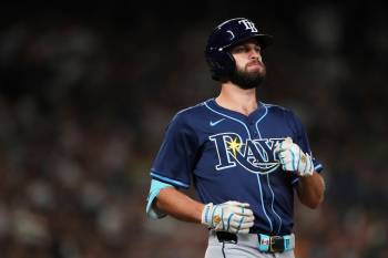 Lindsey Wasson / THE ASSOCIATED PRESS FILES
                                Winkler&rsquo;s Tristan Peters was traded to the Chicago White Sox by the Tampa Bay Rays on Thursday. Peters made his Major League debut with the Rays last season, appearing in four games with the club.