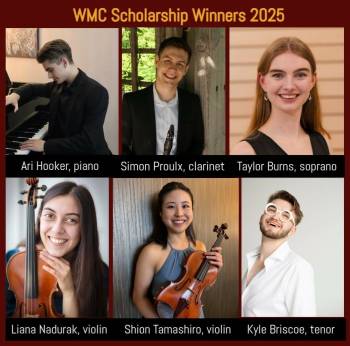 Supplied
                                The scholarship winners will perform Sunday at St. Andrew&rsquo;s River Heights United Church.