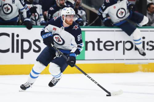 GARETH PATTERSON / ASSOCIATED PRESS FILES
                                Winnipeg Jets left wing Kyle Connor says he&rsquo;s looking forward to the 4 Nations Face-Off after missing out on the championship final last year.