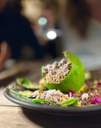 Shel Zolkewich / Free Press
                                As beautiful as it is delicious, La Lucuma is one of Astrid y Gastón&rsquo;s signature desserts. The restaurant is on of Lima&rsquo;s best and the lucuma, which tastes a bit like maple syrup. is a fruit from the Andean valleys of Peru.