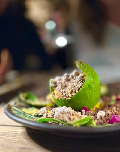 Shel Zolkewich / Free Press
                                As beautiful as it is delicious, La Lucuma is one of Astrid y Gastón&rsquo;s signature desserts. The restaurant is on of Lima&rsquo;s best and the lucuma, which tastes a bit like maple syrup. is a fruit from the Andean valleys of Peru.