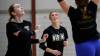 JOHN WOODS / FREE PRESS
                                University of Manitoba volleyball player Julia Martens during a training session, Tuesday.