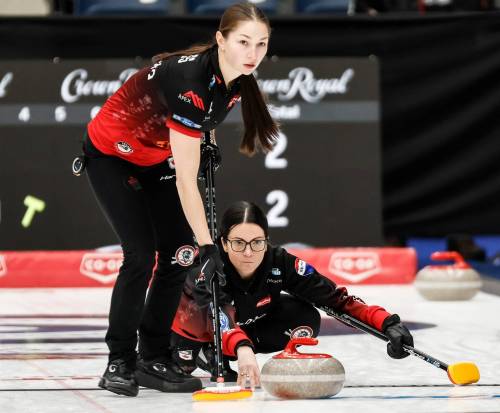 JOHN WOODS / FREE PRESS FILES
                                Team Einarson is headed to nationals after playing some of their best curling en route to the final of the Grand Slam&rsquo;s Players&rsquo; Championship.