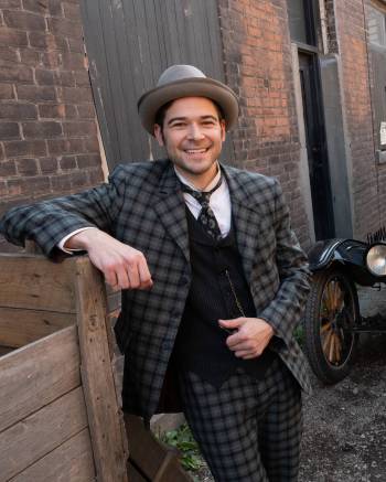 Supplied
                                Daniel Maslany portrays Det. Llewellyn Watts on the series and co-hosts the live show.