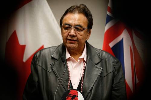 JOHN WOODS / FREE PRESS FILES
                                Eric Robinson, a former deputy premier under the NDP, is calling for mandated cultural awareness training for security guards in Manitoba.