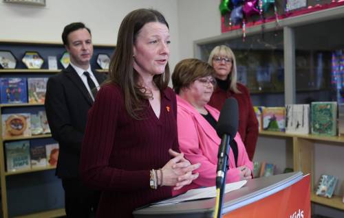 Ruth Bonneville / Free Press Files
                                Education Minister Tracy Schmidt announced a nearly-$80 million funding increase for Manitoba public schools, Monday.