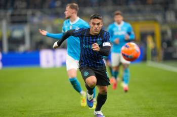 LUCA BRUNO / THE ASSOCIATED PRESS FILES
                                Inter Milan striker Lautaro Martinez leads the league in goals. The club has now spent 10 week in first place going into the Derby d&rsquo;Italia clash against Juventus on Saturday.