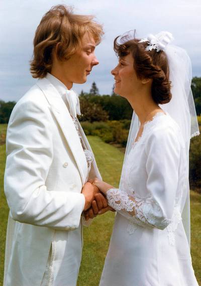SUPPLIED
                                Kevin Horn married Paulette Meilleur in June 1977. They had been married 34 years when she died of cancer.