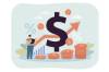 Freepik
                                Recession of money value on finance market. Price increase, business risk, coins and percentage rate flat vector illustration. Economy, inflation concept for banner, website design or landing web page