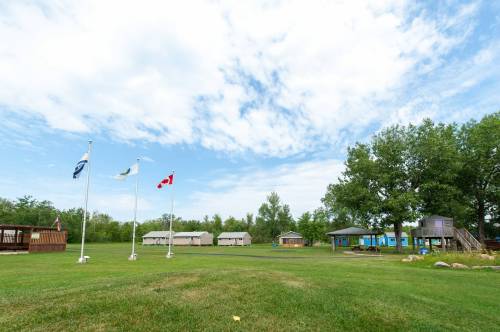 ETHAN CAIRNS / FREE PRESS FILES
                                Camp Massad on the shores of Lake Winnipeg.