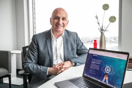 MIKAELA MACKENZIE / FREE PRESS
                                &lsquo;What we do are projects (where) institutions can&rsquo;t afford to get it wrong,&rsquo; says Tom Papagiannopoulos, CEO of BanQsi Inc., in the financial tech company&rsquo;s Winnipeg offices.