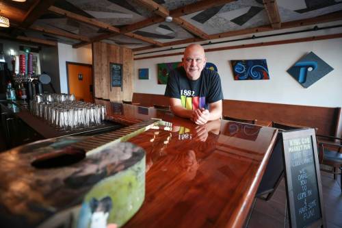 Ruth Bonneville / Free Press files
                                King Cob Pub owner Darryl Friesen has curated an impressive selection of local music.