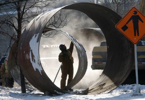 KEN GIGLIOTTI / FREE PRESS FILES
                                A city councillor wants the province to pressure the city to explore green technology when replacing combined sewage systems.