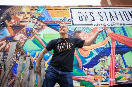 Ruth Bonneville / Free Press files
                                In the 25th year of the Winnipeg Comedy Festival and his sixth as artistic director, Dean Jenkinson is proud to put Canadian comics in front of a national audience.