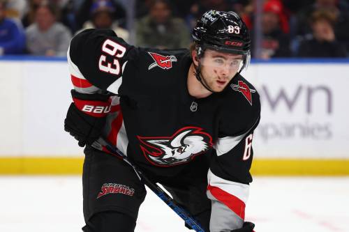 Jeffrey T. Barnes / THE ASSOCIATED PRESS FILES
                                The Winnipeg Jets picked up Buffalo Sabres forward Isak Rosen in the Logan Stanley-Luke Schenn trade on Thursday.