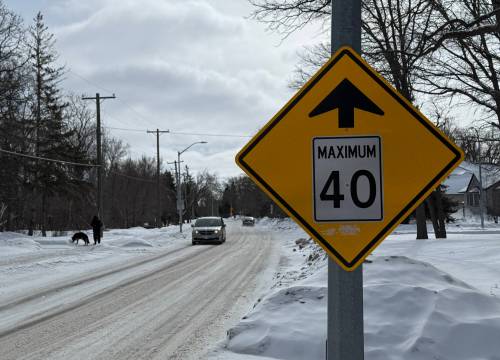 Brent Bellamy PHOTO
                                Scientific study of decreased speed limits shows they reduce the severity of pedestrian injuries in accidents.