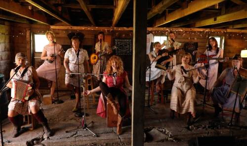 Kristen Sawatzky photo
                                What started out as a duet turned into the Fu Fu Chi Chi Choir, which currently has 10 members.