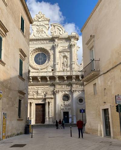 Photos by Pam Frampton / Free Press 
                                Turning a corner and seeing the ornately decorated church of Santa Croce come into view is definitely a &lsquo;wow&rsquo; moment.