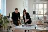 Supplied
                                Jeffrey Thorsteinson (left) and Brenna Smith discuss local architecture in Meeting a Moment.