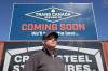 29042026 Will Lisson, President of Trans Canada Brewing, at the future location of the Winnipeg brewery’s Brandon location on Middleton Avenue just west of First Street North after the ground breaking for the brewery on Wednesday. (Tim Smith/The Brandon Sun)