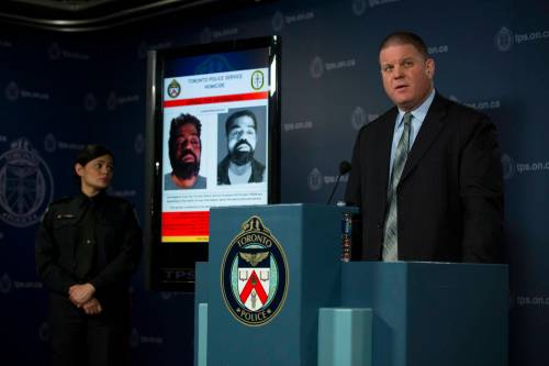 Cole Burston / Canadian Press files
                                In this 2018 photo, then-detective sergeant Hank Idsinga speaks to the media about an individual possibly connected to the Bruce McArthur case.