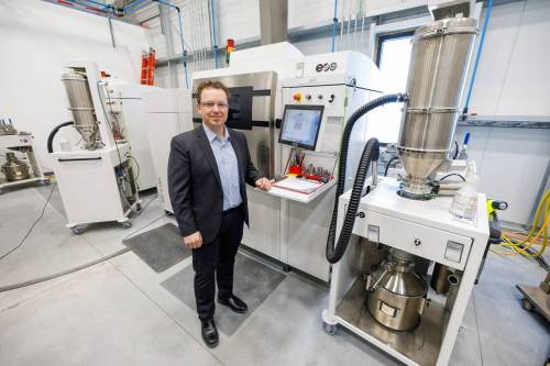 MIKE DEAL / FREE PRESS
                                &lsquo;All sectors are growing. Energy is very big,&rsquo; says Precision ADM president Martin Petrak, demonstrating one of the company&rsquo;s EOS M 290 industrial 3D printers designed for metal additive manufacturing.