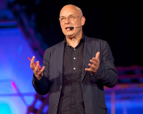 Ivan Pierre Aguirre / The Associated Press Files
                                Ambient music pioneer Brian Eno turns 78 today.