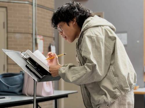 Supplied
                                Brady Barrientos plays Seth Weetis in the musical Kimberly Akimbo and shares the character&rsquo;s fondness for anagrams.