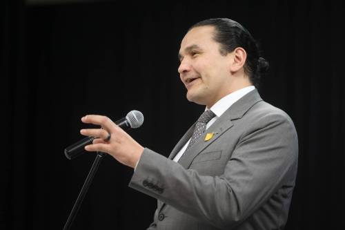 Premier Wab Kinew (Tim Smith / The Brandon Sun files)