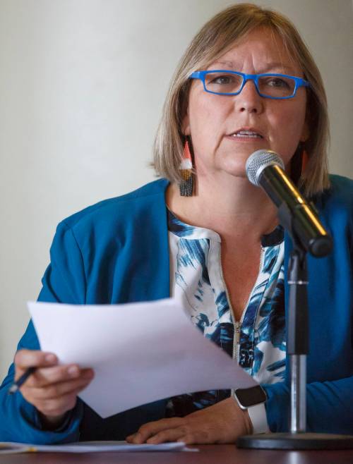 MIKE DEAL / FREE PRESS FILES
                                Sonia Prevost-Derbecker is stepping down as CEO of Siloam Mission.