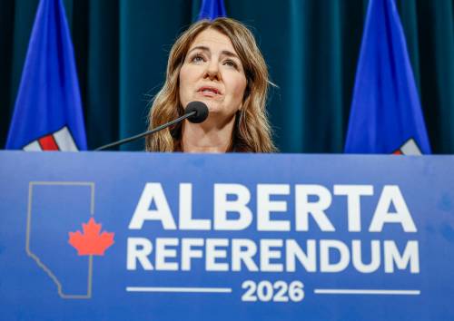 Canadian Press
                                Alberta Premier Danielle Smith