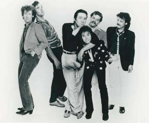 RCA
                                Doug and the Slugs frontman Doug Bennett (third from left) had a flair for interacting with audiences the more the band played. He died in 2004 at age 52.