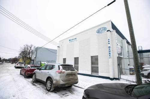 MIKAELA MACKENZIE / FREE PRESS FILES
                                The soon-to-open supervised drug consumption site at 366 Henry Ave.