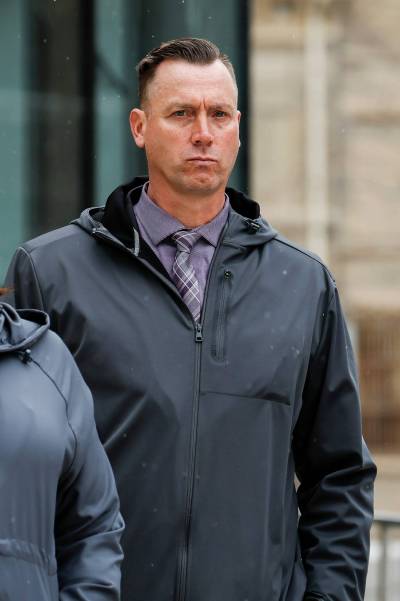 FREE PRESS FILES
                                Const. Jonathan Kiazyk will be sentenced at a later date after being found guilty of unlawful entry with intent to commit an indictable offence, obstructing a police officer and breach of trust.