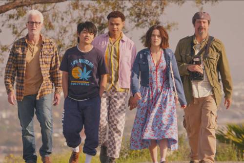 Sony Pictures Classics 
                                In Gail Daughtry and the Celebrity Sex Pass, (from left) John Slattery, Ben Wang, Miles Gutierrez-Riley, Zoey Deutch and Ken Marino are loosely inspired by characters in The Wizard of Oz.