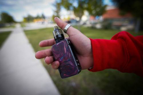Free Press files
                                Teen vaping numbers are alarming medical officials, health advocates and educators.