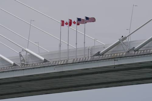 THE ASSOCIATED PRESS FILES
                                Three weeks after it was supposed to open, the Gordie Howe International Bridge between Windsor, Ont., and Detroit, Mich., remains closed.