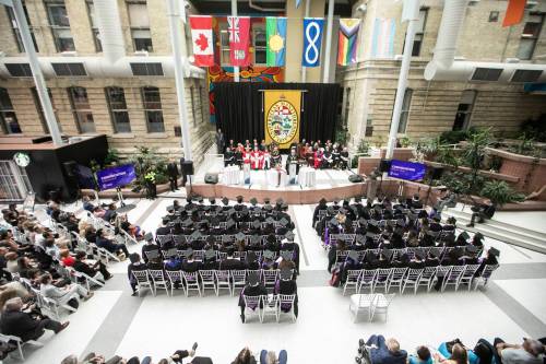 MIKAELA MACKENZIE / FREE PRESS files
                                The Max Rady College of Medicine holds its convocation ceremonies at the U of M Bannatyne campus in 2025.