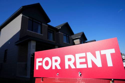 The Canadian Press files
                                Winnipeg saw an increase in the average rent prices of apartments of 0.9 per cent to $1,678 according to a July 2026 Rentals.ca report, which shows June data.